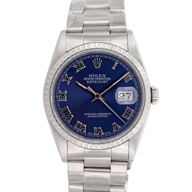 Rolex Datejust 16220 Blue...